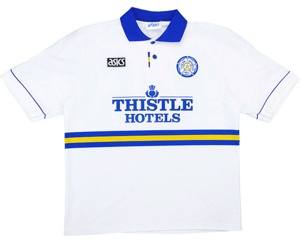 Camisa I Leeds United 1993 1994 Asics retro